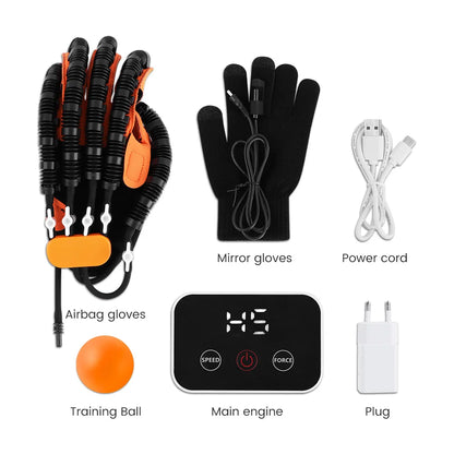 Rehabilitation Robot Glove Hand Device Finger Training Massage Gloves Stroke Hemiplegia Rehabilitation Hand Function Recovery