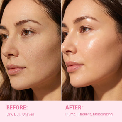 PDRN Pink Collagen Volume Multi Balm Brighten Skin Plump Smooth Radiant Deep Hydration Moisturization Portable Collagen Stick