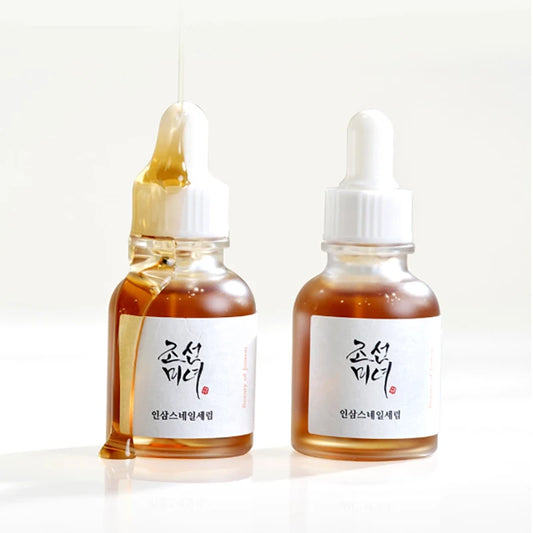 Korean Beauty of Joseon Green Tea Ginseng White Rice Honey Essence Liquid Moisturizing Antioxidant and Skin Repairing Properties