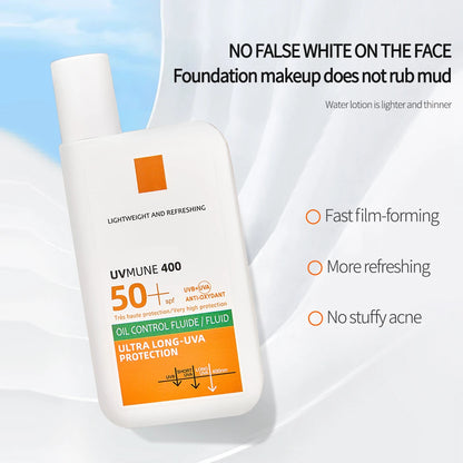 Long Lasting Facial Sunscreen with High UV Protection Refreshing and Moisturizing a 2 in 1 Skincare and Sun Protection Product