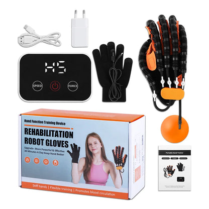 Rehabilitation Robot Glove Hand Device Finger Training Massage Gloves Stroke Hemiplegia Rehabilitation Hand Function Recovery