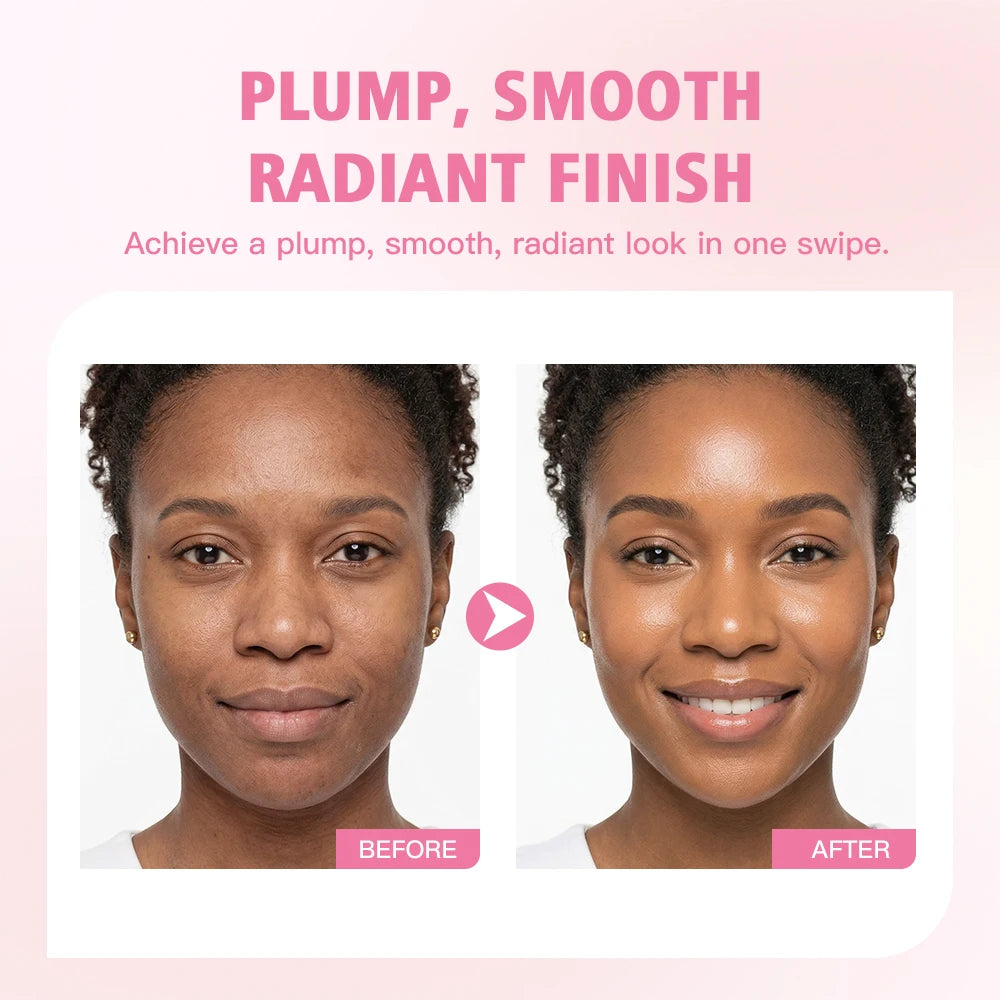 PDRN Pink Collagen Volume Multi Balm Brighten Skin Plump Smooth Radiant Deep Hydration Moisturization Portable Collagen Stick